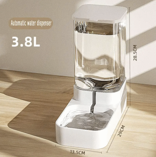 bebedero automático grande 4.4l para perros y gatos | dispensador de agua con gran capacidad y diseño moderno