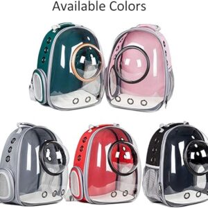 mochila transportadora panorámica para mascotas